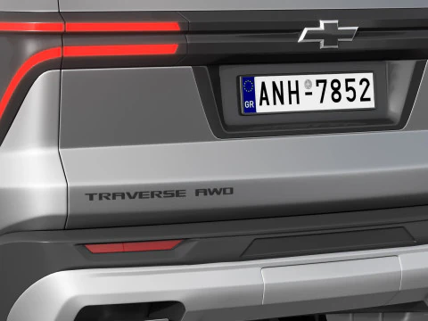Chevrolet Traverse Z71 2024 3D Model