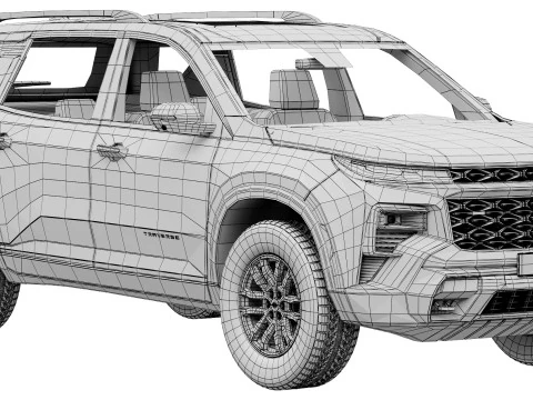 Chevrolet Traverse Z71 2024 3D Model