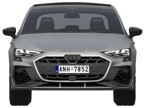 Audi S3 Sportback 2025 3D Model