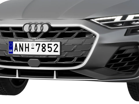 Audi S3 Sportback 2025 3D Model