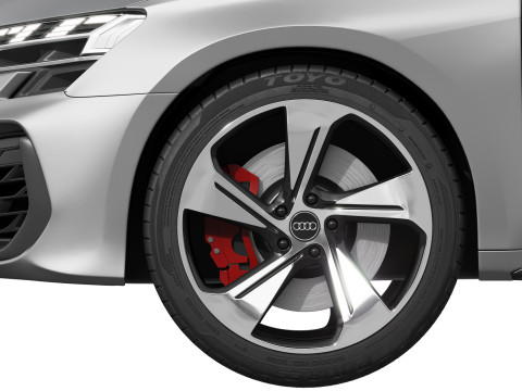 Audi S3 Sportback 2025 Modello 3D