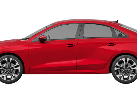 Audi A3 Sedan 2025 3D Model