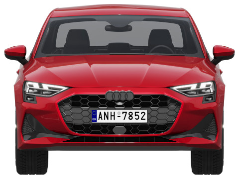 Audi A3 Sedan 2025 3D Model