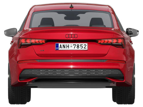 Audi A3 Sedan 2025 3D Model