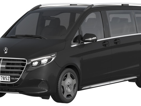 Mercedes-Benz V-Class 2024 3D Model