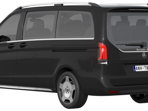 Mercedes-Benz V-Class 2024 3D Модель