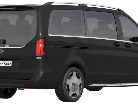 Mercedes-Benz V-Class 2024 3D Модель