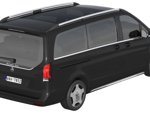 Mercedes-Benz V-Class 2024 3D Модель