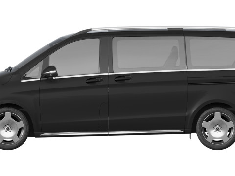 Mercedes-Benz V-Class 2024 3D Модель
