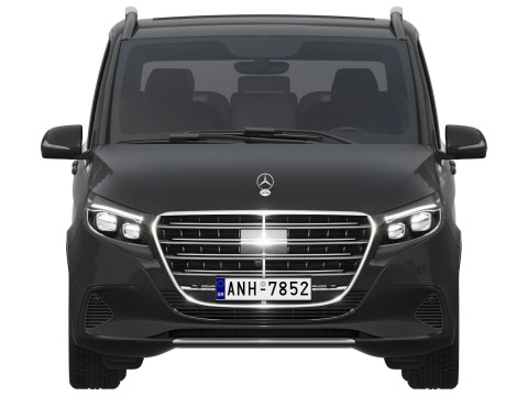 Mercedes-Benz V-Class 2024 3D Модель