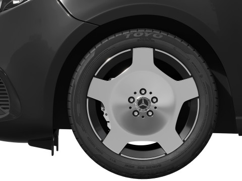 Mercedes-Benz V-Class 2024 3D Модель