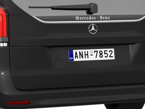 Mercedes-Benz V-Class 2024 3D Модель