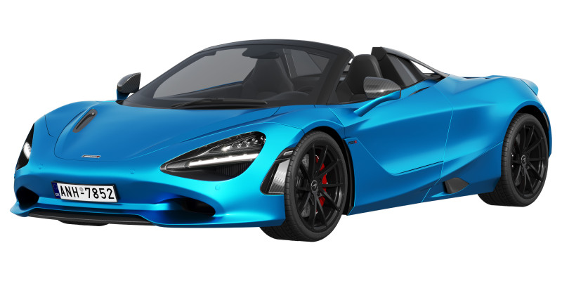 McLaren 750S Spider Modelo 3D .c4d .max .obj .3ds .fbx .stl .blend 