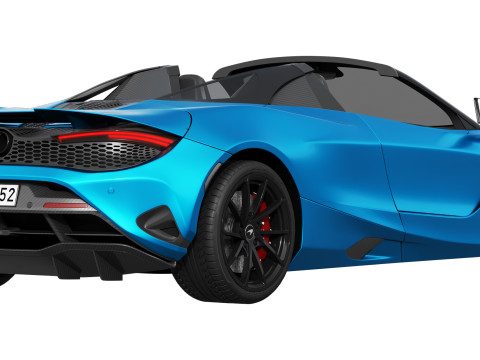 McLaren 750S Spider Modelo 3D