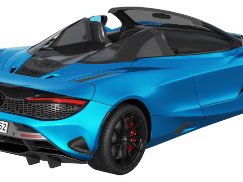 McLaren 750S Spider Modelo 3D