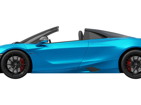 McLaren 750S Spider 3D Model