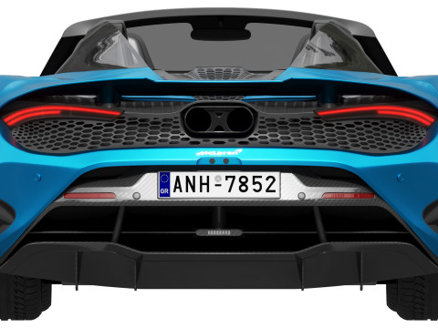McLaren 750S Spider Modelo 3D
