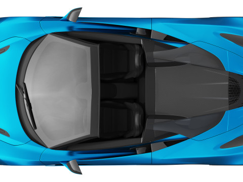 McLaren 750S Spider Modelo 3D