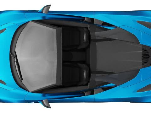 McLaren 750S Spider 3D Model