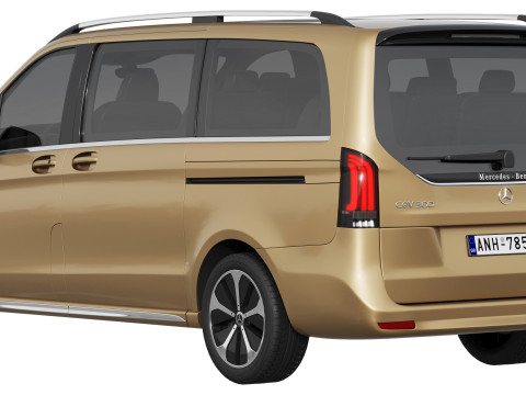 Mercedes-Benz EQV 2024 3D Model