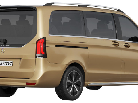 Mercedes-Benz EQV 2024 3D Model