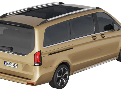 Mercedes-Benz EQV 2024 3D Model
