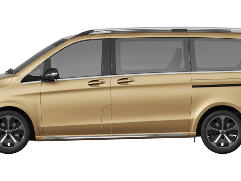 Mercedes-Benz EQV 2024 3D Model