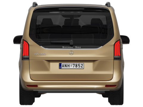 Mercedes-Benz EQV 2024 3D Model