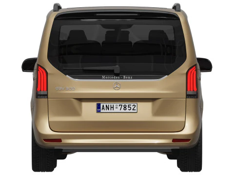 Mercedes-Benz EQV 2024 3D Model