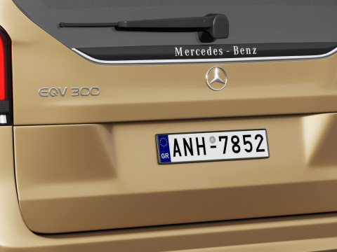 Mercedes-Benz EQV 2024 3D Model