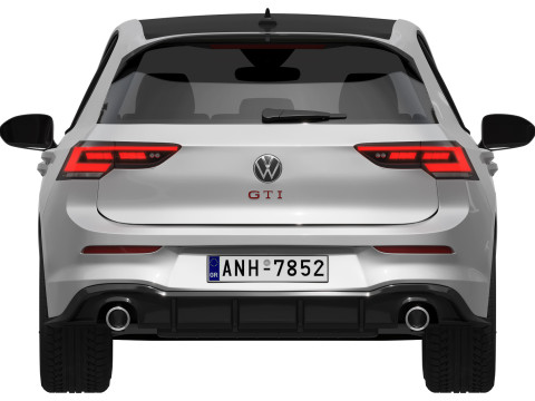 Volkswagen Golf GTI Clubsport 2025 3D Model