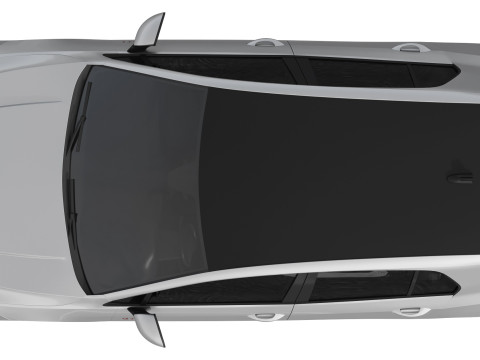 Volkswagen Golf GTI Clubsport 2025 3D Model