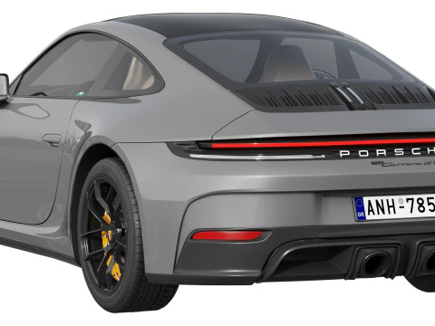 Porsche 911 Carrera GTS 2025 3D Model