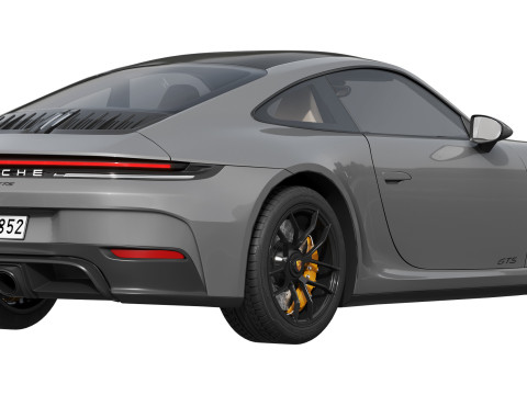 Porsche 911 Carrera GTS 2025 3Dモデル