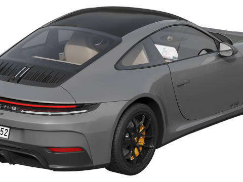 Porsche 911 Carrera GTS 2025 3Dモデル