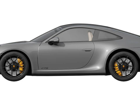 Porsche 911 Carrera GTS 2025 3D Model