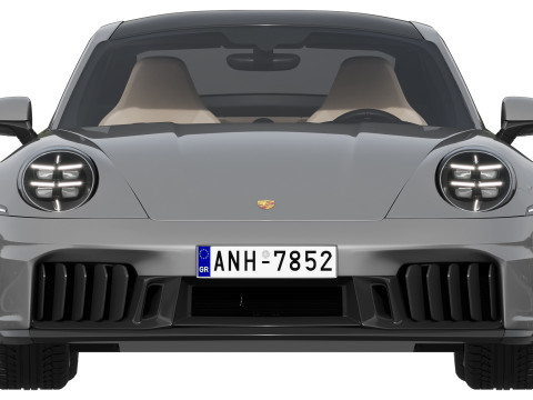 Porsche 911 Carrera GTS 2025 3Dモデル