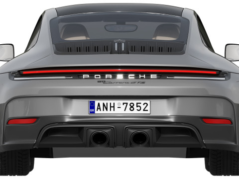 Porsche 911 Carrera GTS 2025 3Dモデル
