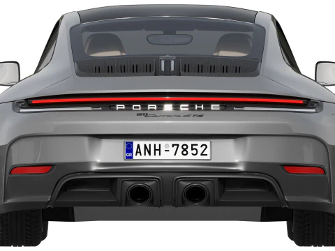 Porsche 911 Carrera GTS 2025 3D Model