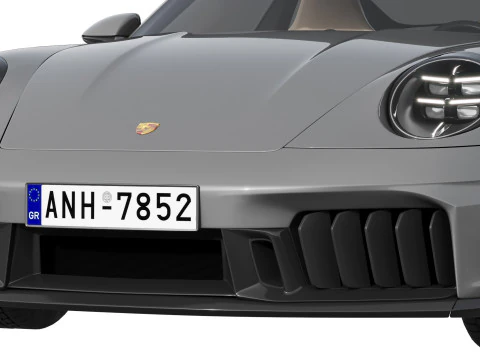 Porsche 911 Carrera GTS 2025 3D Model