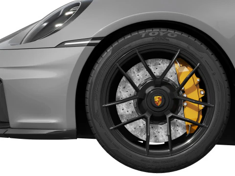 Porsche 911 Carrera GTS 2025 3D Model
