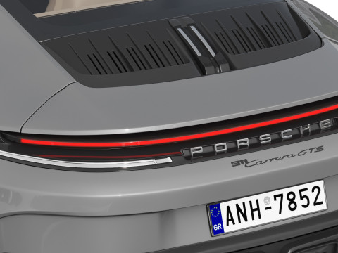 Porsche 911 Carrera GTS 2025 3Dモデル