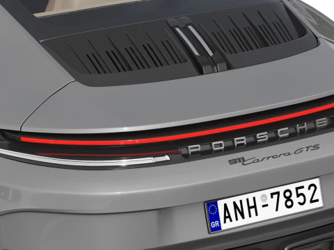 Porsche 911 Carrera GTS 2025 3D Model