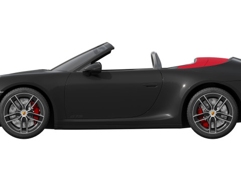 Porsche 911 Carrera GTS Cabriolet 2025 Modelo 3D