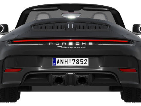 Porsche 911 Carrera GTS Cabriolet 2025 Modelo 3D