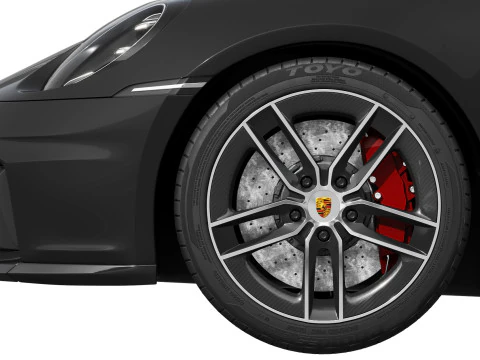 Porsche 911 Carrera GTS Cabriolet 2025 3D Model