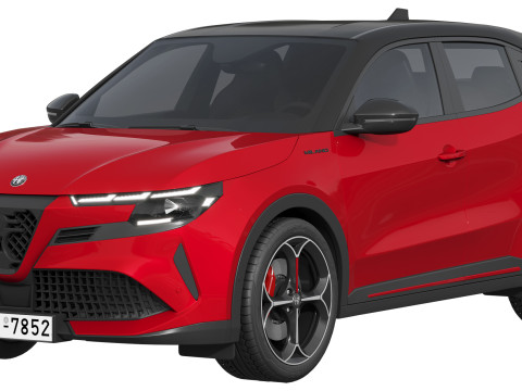 Alfa Romeo Junior Elettrica 3D Model