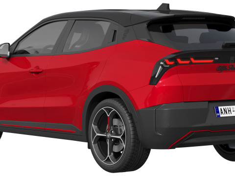 Alfa Romeo Junior Elettrica Model 3D