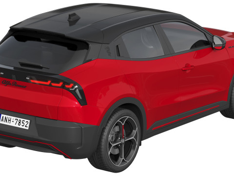 Alfa Romeo Junior Elettrica Model 3D