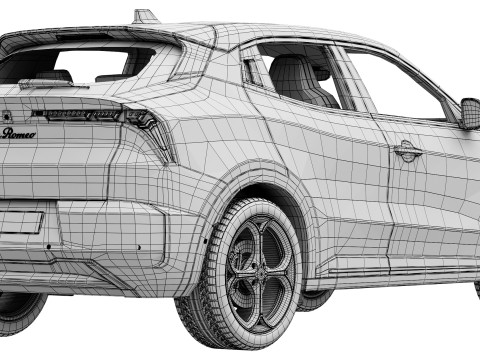 Alfa Romeo Junior Elettrica Model 3D